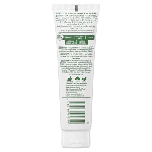 DermaVeen Extra Hydration Hand Cream 100g-Auzzi Store