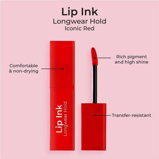 MCoBeauty Lip Ink Longwear Hold Iconic Red – view 2