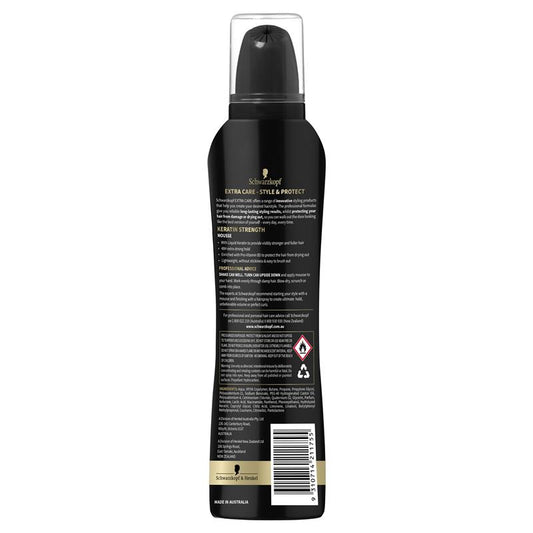 Schwarzkopf Extra Care Ultimate Styling Mousse 150g - 48 Hour Fortifying Hold-Auzzi Store