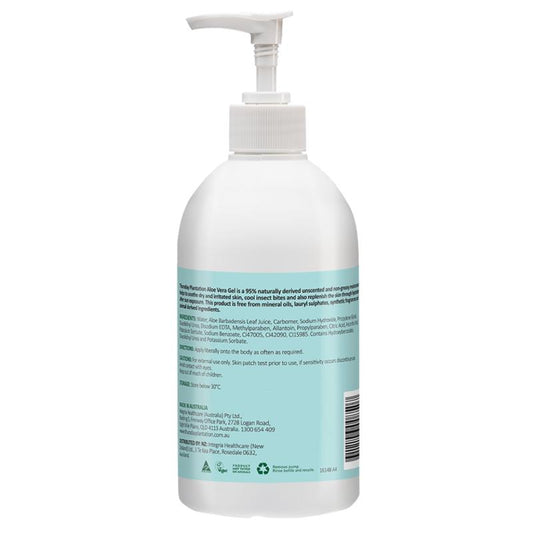 Thursday Plantation Aloe Vera Gel - 500g Natural Moisturizer-Auzzi Store