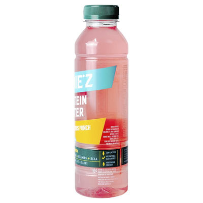 Bodiez Protein Water Citrus Punch 500ml - Refreshing Muscle Recovery (4 Pack)