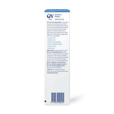 Ego QV Face Exfoliating Polish 125g - Revitalize Your Skin