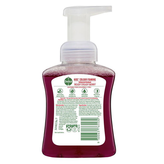 Dettol Kids The Wiggles Colour Foaming Hand Wash Berry 250ml