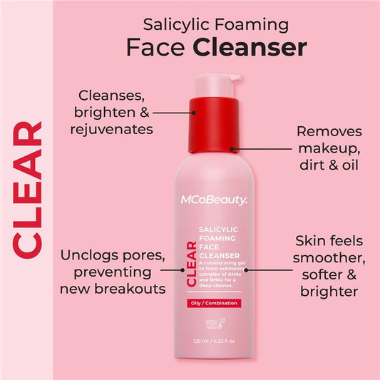 MCoBeauty Salicylic Foaming Face Cleanser – view 2