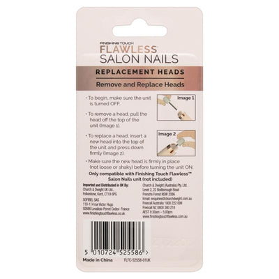 Flawless Finishing Touch Mani Replacement Heads - 6 Pack