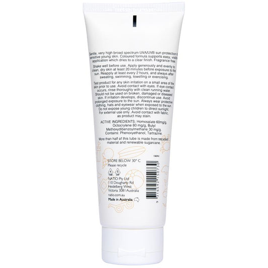 Natio Kids Everyday Sensitive Sunscreen SPF 50+ 100ml – view 2