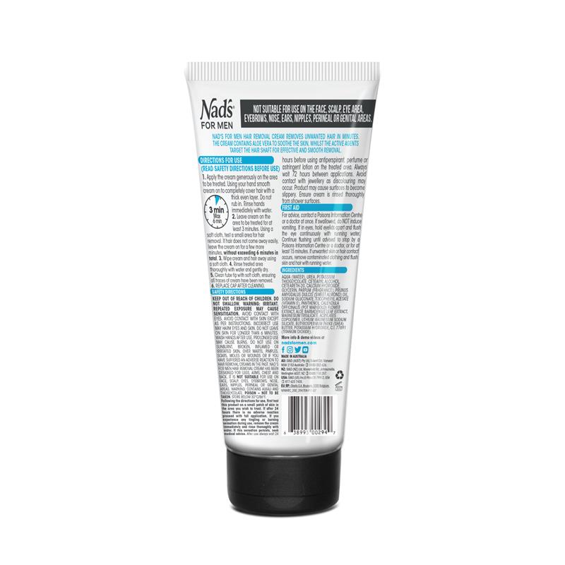 Nad's For Men Hair Removal Cream 200ml - Quick & Painless Solution-Auzzi Store