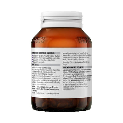 Blackmores Beauty Sleep - 60 Capsules for Restorative Sleep