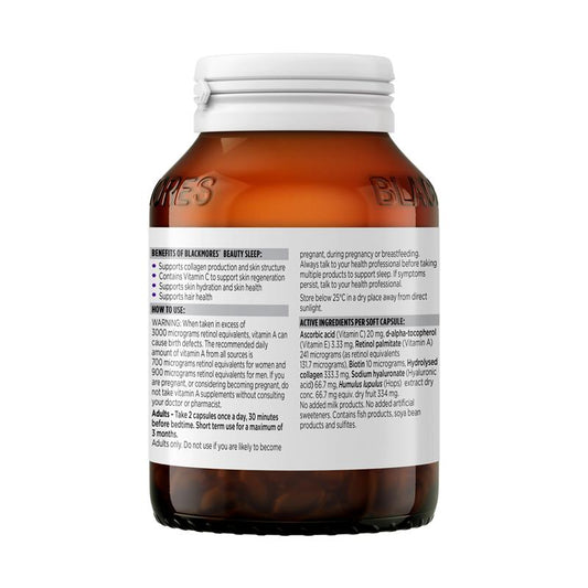 Blackmores Beauty Sleep - 60 Capsules for Restorative Sleep – view 2