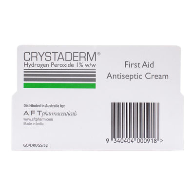 Crystaderm Cream 10g - Natural Antiseptic for Wound Care