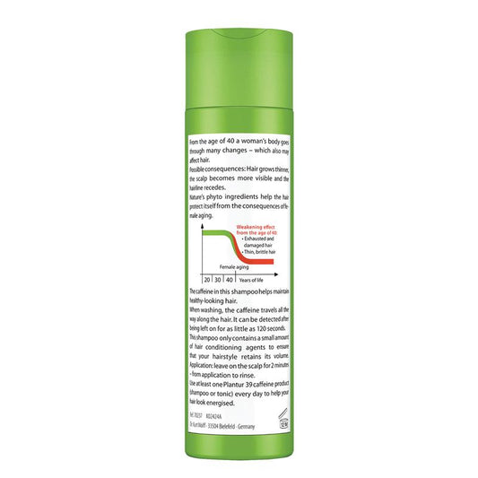 Plantur 39 Phyto-Caffeine Shampoo for Fine, Brittle Hair - 250mL – view 2 - Auzzistore