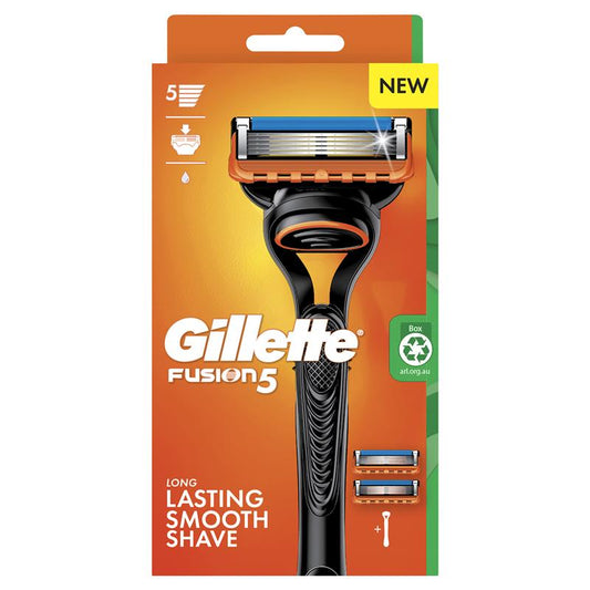 Gillette Fusion Manual Razor + 2 Blade Refills - Precision Shaving for Men – view 2