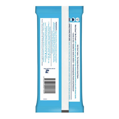 Wet Ones Be Fresh Hand Wipes 40 Pack - On-the-Go Cleanliness