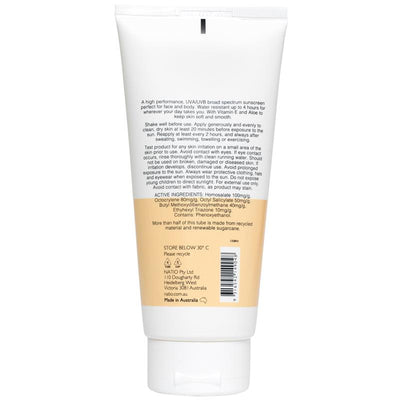 Natio Quick Dry Moisturising Sunscreen SPF 50+ - 200ml