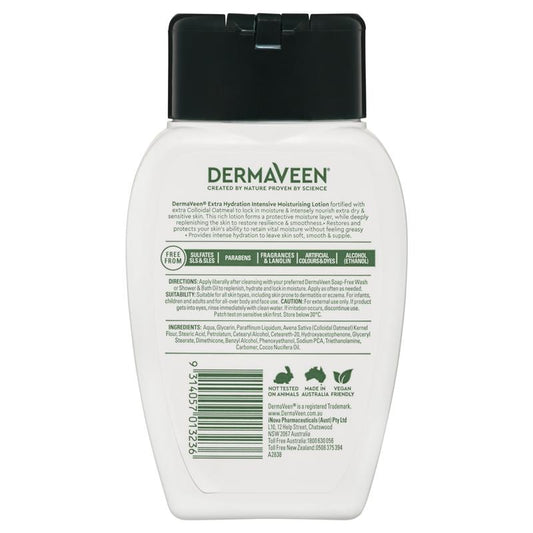 DermaVeen Intensive Extra Hydration Moisturising Lotion - 250mL – view 2