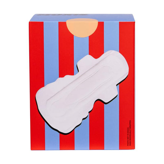 Moxie Organic Cotton Overnight Pads 8-Pack, Super Absorbent, Vegan – view 2