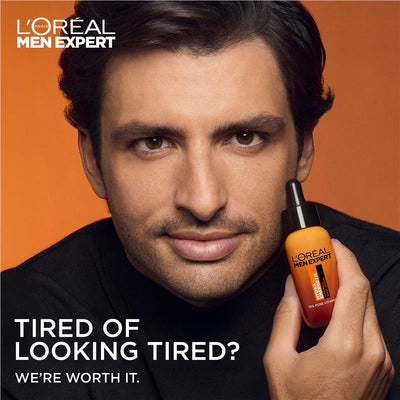 L'Oreal Paris Men Expert Hydra Energetic Vitamin C Serum 30ml - Revitalize Your Skin