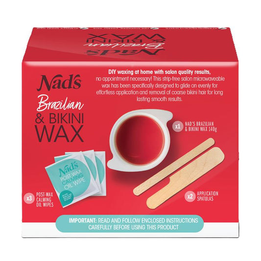 Nad's Brazilian & Bikini Wax 140g - Smooth Skin Solution-Auzzi Store