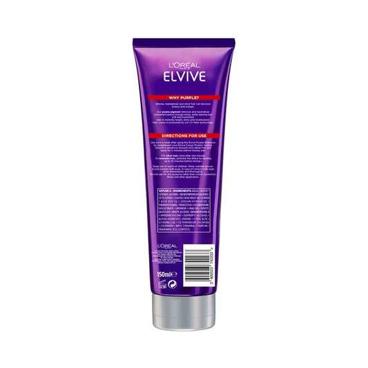 L'Oreal Elvive Colour Protect Purple Conditioner - 150ml - Auzzi Store