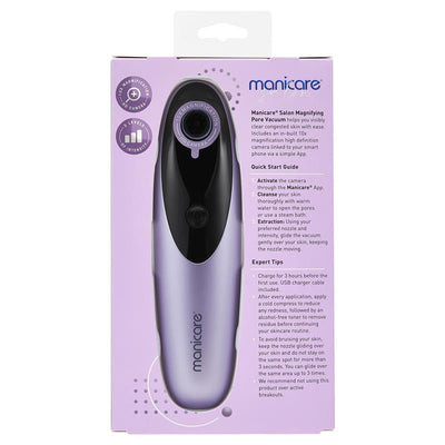 Manicare Salon Magnifying Pore Vacuum - Rechargeable Extraction Device