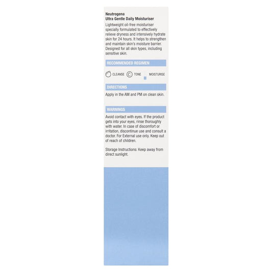 Neutrogena Ultra Gentle Daily Moisturizer 100ml - Hydrating Formula – view 2