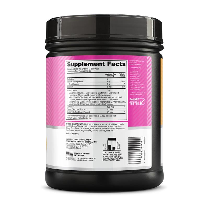 Optimum Nutrition Amino Energy Tropical Sunrise - 65 Serves (585g)