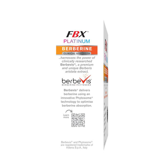 FBX Platinum Berberine Clinical Strength 40 Capsules - Auzzistore