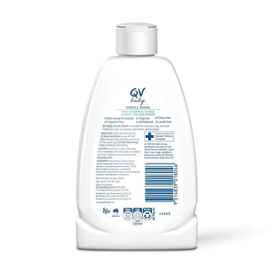 QV Baby Gentle Wash - 250g for Daily Moisturizing Care-Auzzi Store