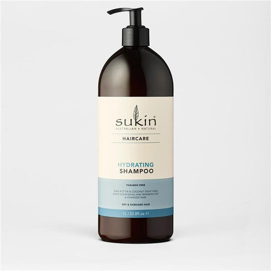 Sukin Hydrating Shampoo 1 Litre - Gentle Cleansing for Healthy Hair – view 2