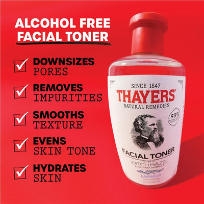 Thayers Lavender Alcohol-Free Toner with Witch Hazel & Aloe Vera - 355ml