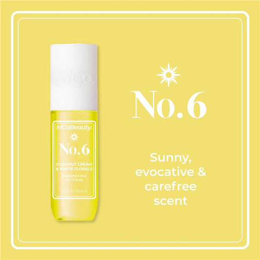 MCoBeauty Coconut & Wildberries No.6 Fragrance Hair & Body Mist - 90ml