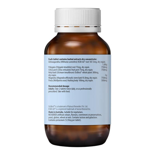 Fusion Stress & Anxiety 120 Tablets - Natural Stress Relief – view 2