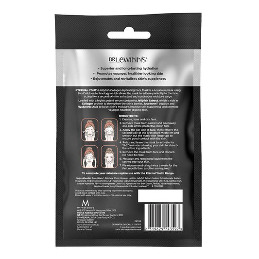 Dr LeWinn's Eternal Youth Collagen Sheet Mask - Hydration Boost - Auzzi Store