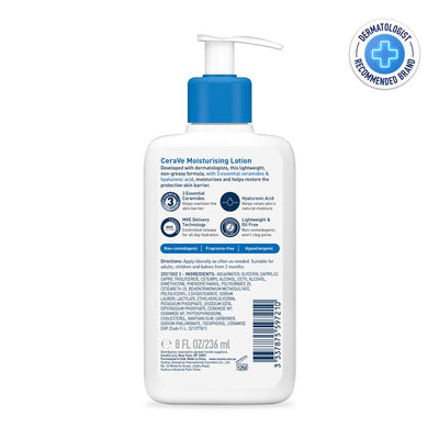 CeraVe Daily Moisturising Lotion 236ml - Lightweight Hydration