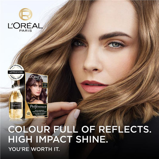 L'Oreal Paris Preference Florence 5.21 Cool Iridescent Light Brown-Auzzi Store