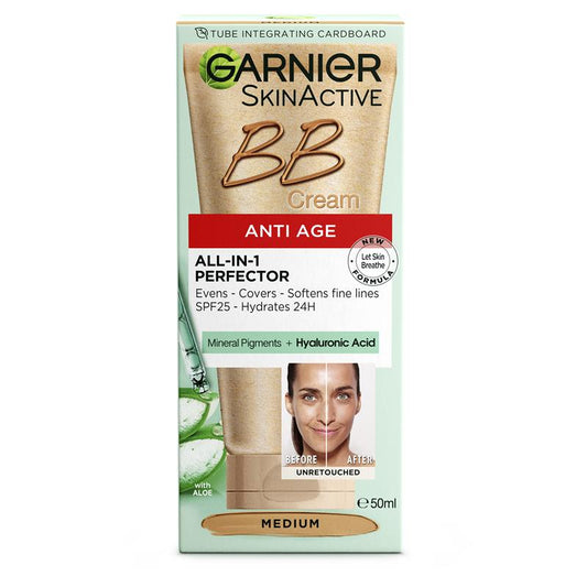 Garnier BB Cream All-In-One Perfector Anti-Age Medium SPF 25 50mL – view 2