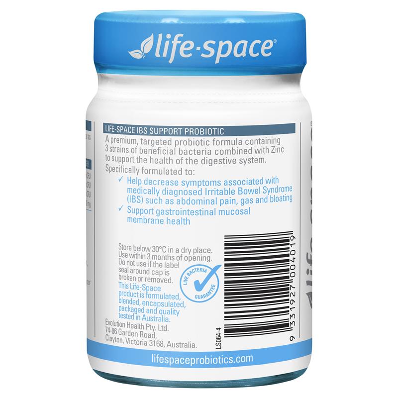 Life-Space IBS Support Probiotic 30 Capsules - Relief for Irritable Bowel Syndrome - Auzzi Store