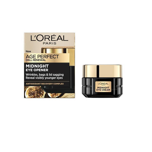 L'Oreal Paris Age Perfect Midnight Eye Cream 15ml - Anti-Aging Eye Treatment