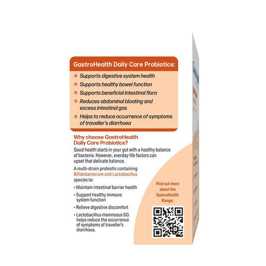 GastroHealth Probiotics 15 Billion CFU, 4 Strains, Prebiotic, 90 Caps – view 2