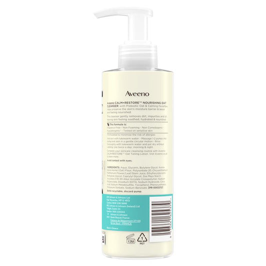 Aveeno Face Calm and Restore Nourishing Oat Cleanser - 200ml – view 2 - Auzzistore