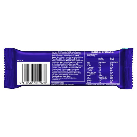 Athena Luxe Protein + Iron Cookies & Cream Bar - 55g – view 2 - Auzzistore