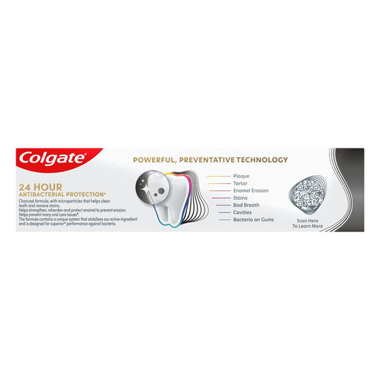 Colgate Total Active Prevention Deep Clean Toothpaste with Charcoal 200g - Auzzi Store
