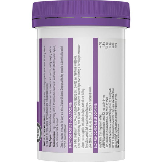Swisse Ultiboost Sleep - 100 Tablets-Auzzi Store