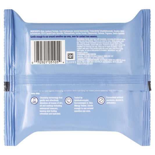 Neutrogena Makeup Remover Cleansing Towelettes - 25 Pack-Auzzi Store