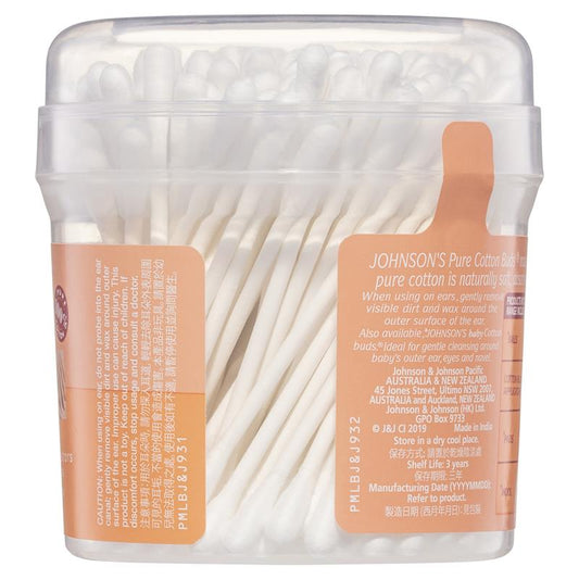 Johnson & Johnson Pure Cotton Buds 150 with Canister-Auzzi Store