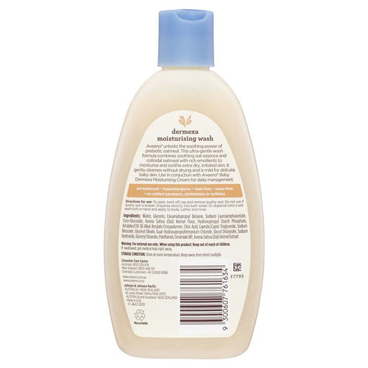 Aveeno Baby 236mL Dermexa Fragrance-Free Body Wash - Auzzi Store