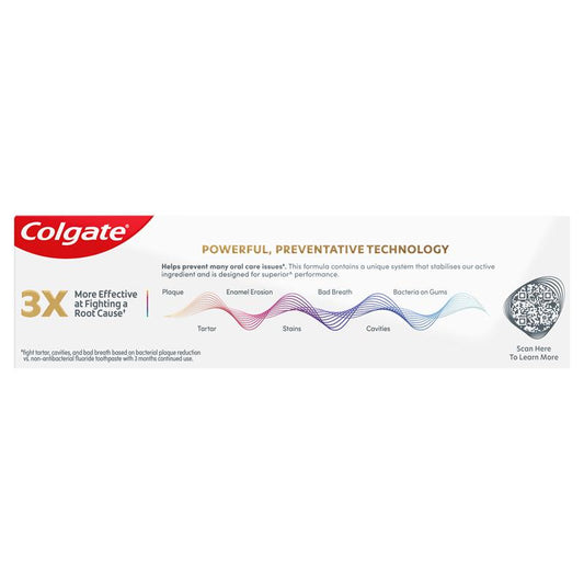 Colgate Total Active Prevention Mint Stripe Toothpaste 115g - Comprehensive Oral Care - Auzzi Store