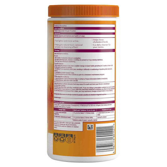 Metamucil Fibre Supplement Orange - 48 Dose, 528g-Auzzi Store
