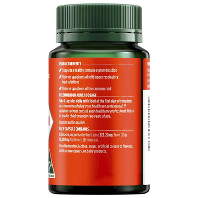 Nature's Own High Strength Echinacea 10,000mg 30 Capsules - Immune Support