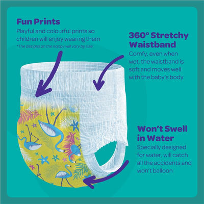 BabyLove Swim Pants Medium (9-14kg) - 10 Pack for Ultimate Comfort